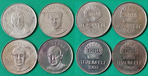 Shell fußball traumelf - shell, 1969